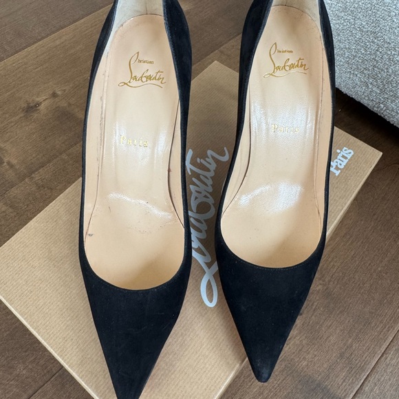 AUTHENTIC Christian Louboutin Black Women's Heels - Picture 2 of 9